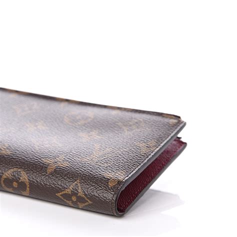 LOUIS VUITTON Monogram Adele Wallet Fuchsia